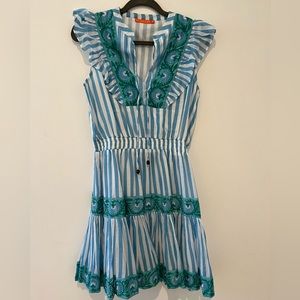 Oliphant TIE FRONT BALLOON SLEEVE- INDICA BLUE
Mini Dress